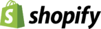 Shopify logo black