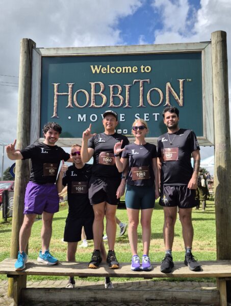 Legend Team Take On Hobbiton