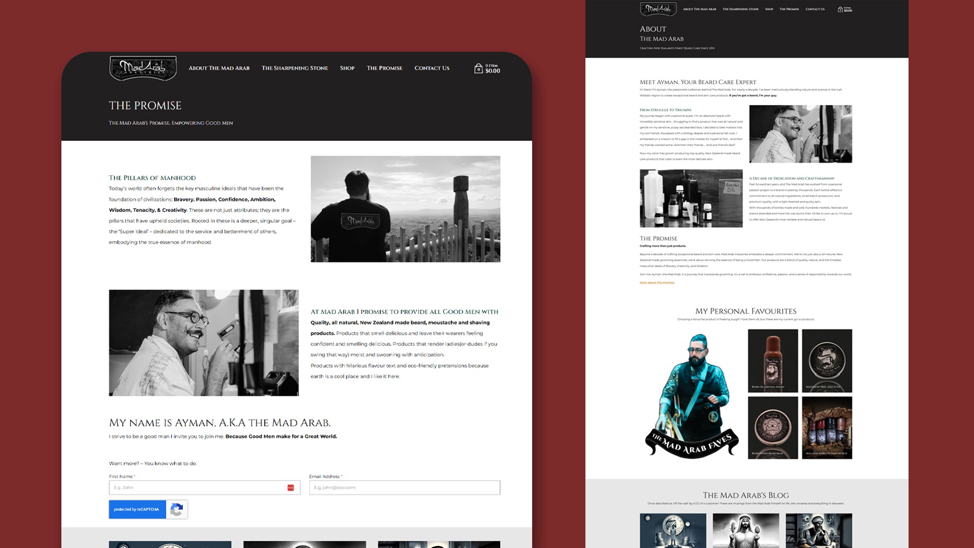 Mai Web Feature And Scroll