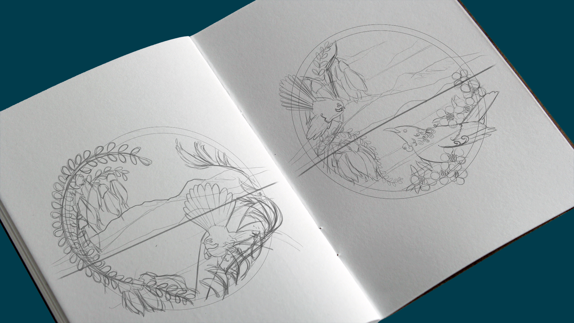 Ts Sketchbook A5 Spread