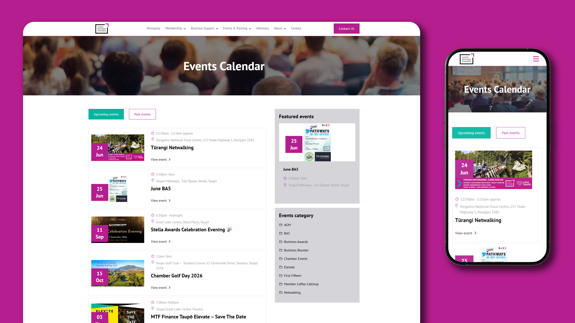Chamber Web Desktop And Mob