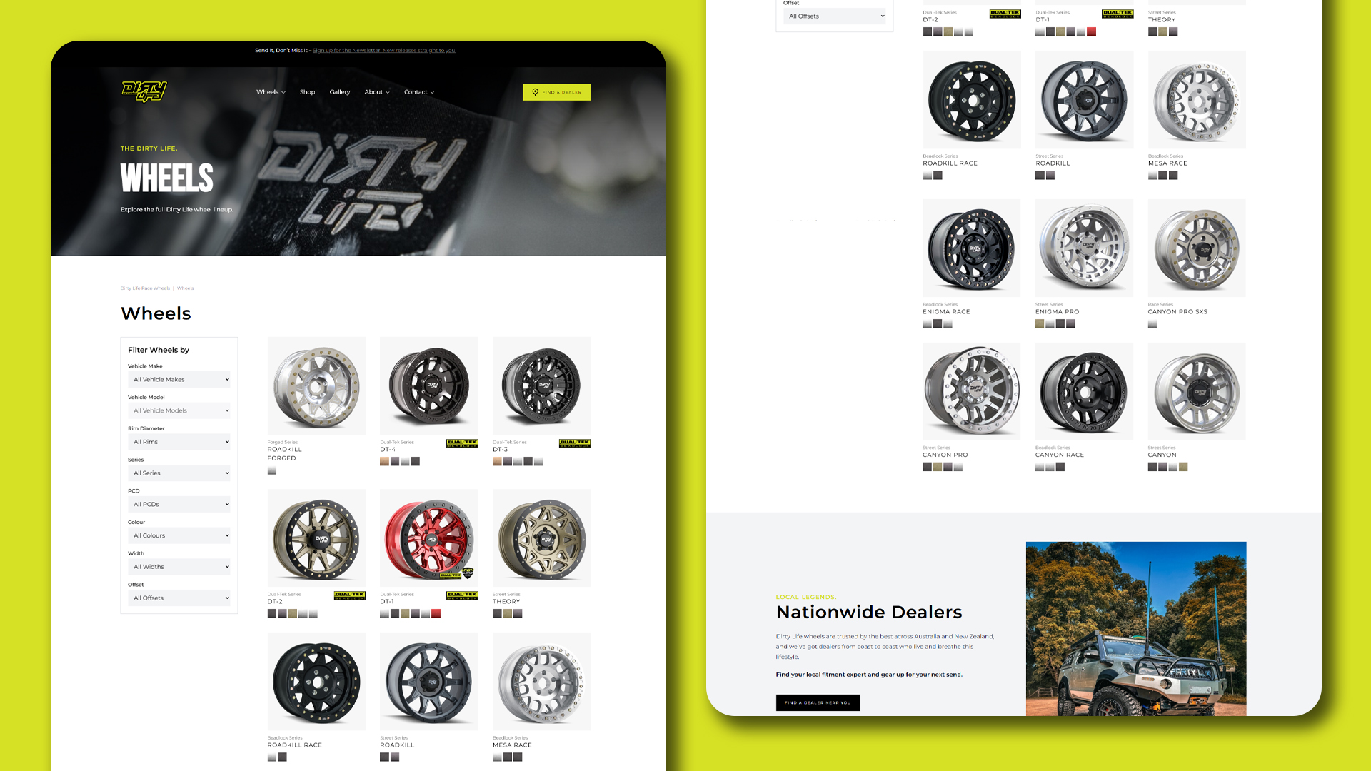 Web Desktop Full Scroll