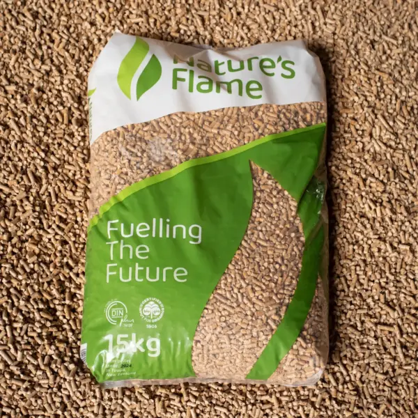 Consumer Size Bag Of Natuires Flame Pellets